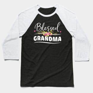 First Time Grandma Est 2020 Flora Soon To Be Grandma Gift Baseball T-Shirt